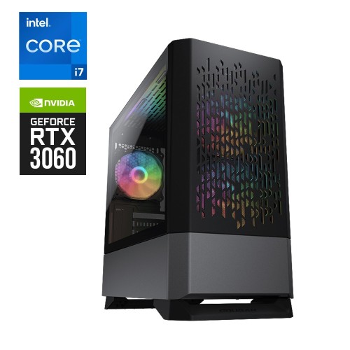 Intel Atomic Gaming PC i7-12700F RTX3060-8G 1TB SSD 16GB